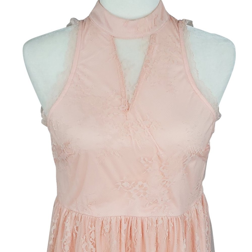 Cals Pink Lace Dress